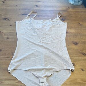 SPANX Neutral Sleeveless Bodysuit